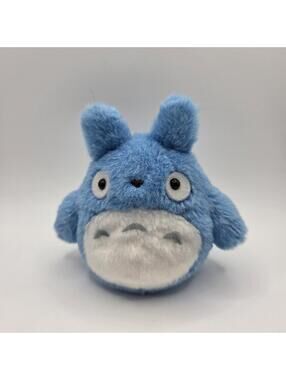 Vintage 1988 Studio Ghibli My Neighbor Totoro By Sun Arrow Blue Plush 4"